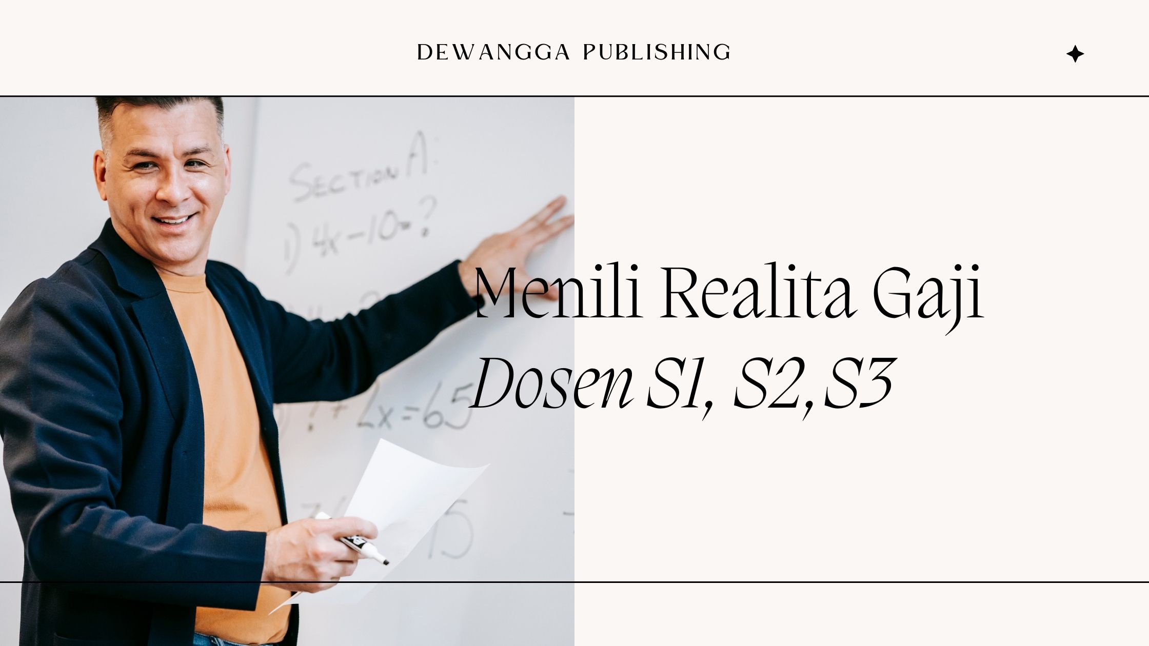 menilik realitis gaji dosen s2