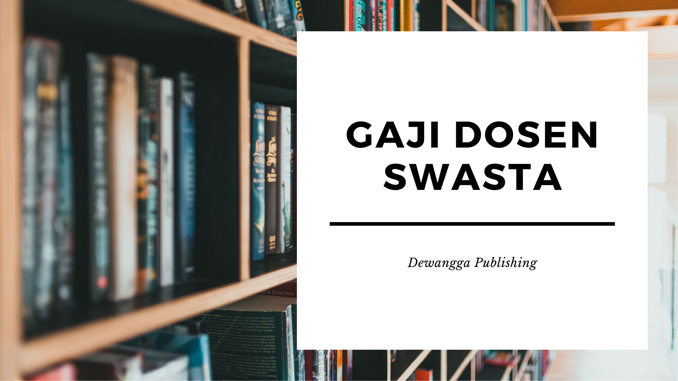 gaji dosen swasta di indonesia