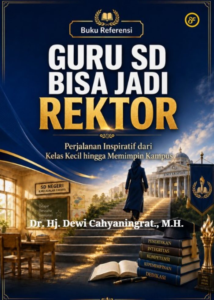 Guru SD Bisa Jadi Rektor Perjalanan Inspiratif dari Kelas Kecil hingga Memimpin Kampus : Buku Referensi